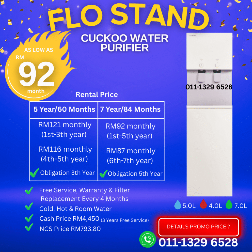 penapis-air-cuckoo-flo stand